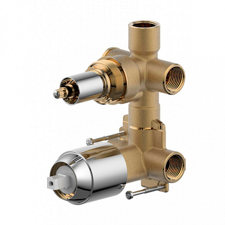 Cкрытая монтажная часть Bravat D982CP-B-RUS хром