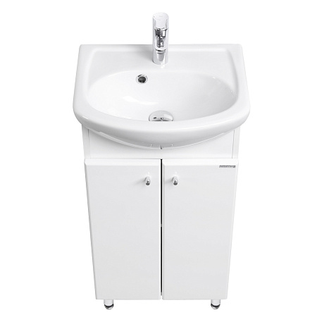 Тумба с раковиной Aquaton Мира 1A104401MR010 45 белый