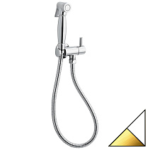 Гигиенический душ Emmevi 132/BO с запорным вентилем, белый/золото Гигиенический душ Emmevi 132/BO с запорным вентилем, белый/золото