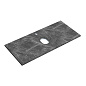 Столешница Sancos TT100A1X 100х46 с отверстием под смеситель, Black Sky