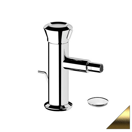 Смеситель Remer Element ET20BG для биде, золото брашированное