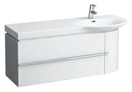 Тумба с раковиной Laufen Palace New 4.0160.2.075.464.1 120 R белый глянцевый