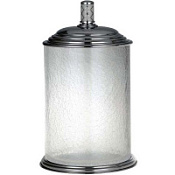 Мусорное ведро Boheme Murano 10914-W-CR хром/белый