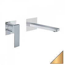 Смеситель Fiore Kube 100OZ7597 для раковины, матовое золото