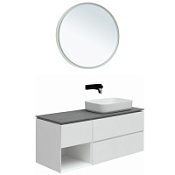 Мебель для ванной Allen Brau Infinity 1.21007.WM 119.2 R белый матовый
