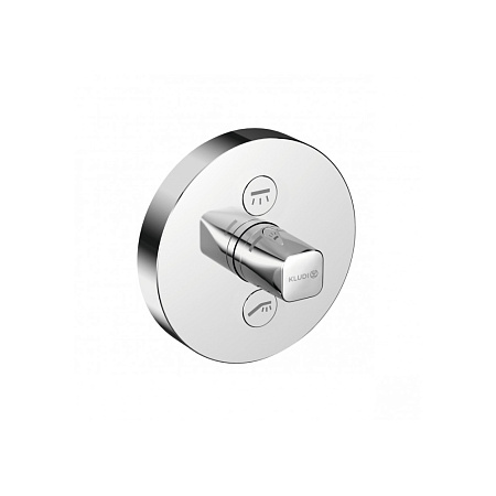 Смеситель Kludi Push 387120538 для ванны и душа, хром