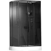 Душевая кабина Timo Premium ILMA902RB 120x80x222 прозрачное стекло/черный матовый