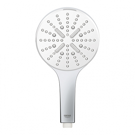 Душевая лейка Grohe Rainshower SmartActive 130 26574LS0 белая луна