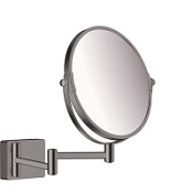 Зеркало косметическое Hansgrohe AddStoris 41791340 шлифованный черный хром