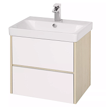 Тумба с раковиной Aquaton Сканди 1A251801SDB20 70 2 ящика, белый/дуб верона Тумба с раковиной Aquaton Сканди 1A251801SDB20 70 2 ящика, белый/дуб верона