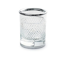 Стакан Boheme Aura 10252-CR для зубных щеток, хром