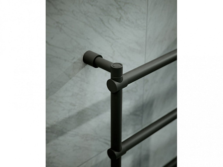 Полотенцесушитель электрический Margaroli Sole 542-4 черный матовый