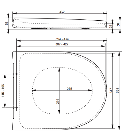 Унитаз подвесной TOTO CF CW132Y+VC130 микролифт