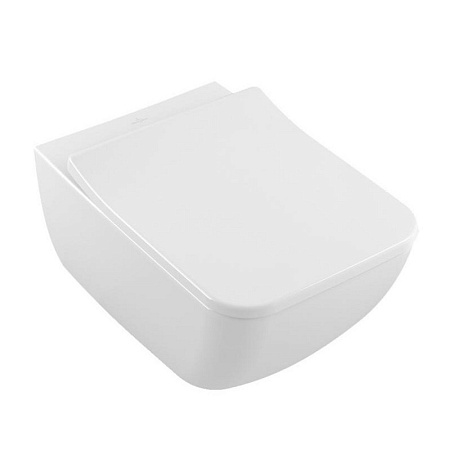 Унитаз подвесной Villeroy & Boch Venticello 4611RSR1 альпийский белый CeramicPlus