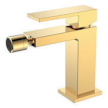 Смеситель Boheme Qubic 476-G для биде, золото Смеситель Boheme Qubic 476-G для биде, золото