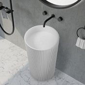 Раковина отдельностоящая ABBER Stein AS2501-H белый матовый