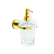 Дозатор для жидкого мыла Inda One A24120DR03 настенный, золото