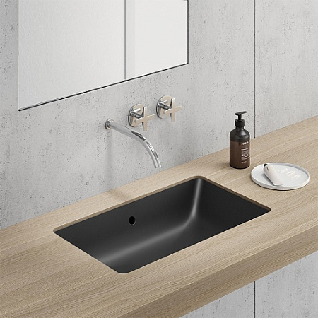 Раковина GSI Kube X 895326 60 черный матовый