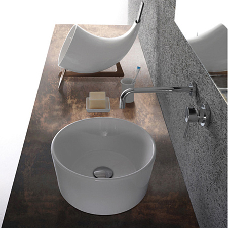 Раковина Globo Forty3 FO035.BI*0 35*35 белый