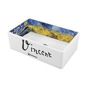 Кухонная мойка Omoikiri Mikura 76-Vangogh 46x76x25.4 Vangogh/White