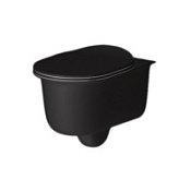 Унитаз подвесной ArtCeram Chic CHV001 17;00 nero matt Унитаз подвесной ArtCeram Chic CHV001 17;00 nero matt