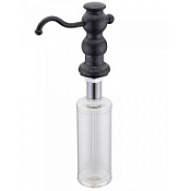 Дозатор для жидкого мыла Zorg ZR-25 черный металл