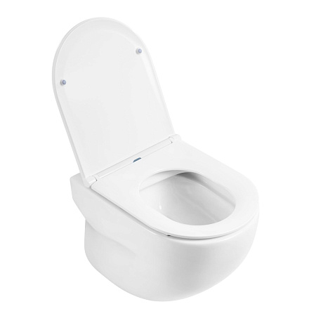 Чаша для подвесного унитаза BelBagno Onda BB066CHR белый