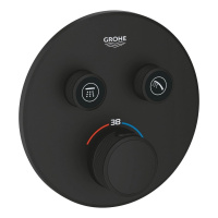 Термостат Grohe Grohtherm SmartControl 29508KF0 для ванны с душем, фантомный черный