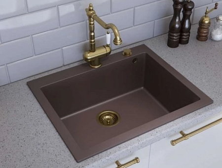 Кухонная мойка Omoikiri Bosen 61-WH 61х50 белый