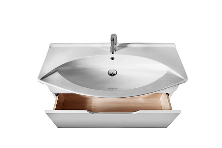 Тумба с раковиной Dreja Laguna 75 белая