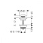 Донный клапан для раковины Hansgrohe 50100700 Push-Open белый матовый - фото 2