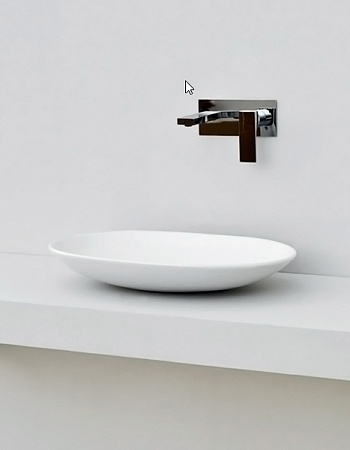 Раковина ArtCeram La Fontana LFL001 01;00 60 белый глянцевый