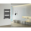 Полотенцесушитель водяной Boheme Venturo 720-B 80х55 см черный - фото 2