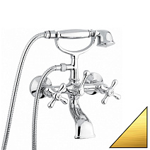Смеситель Emmevi Deco Classic 12011OR для ванны с душем, золото Смеситель Emmevi Deco Classic 12011OR для ванны с душем, золото