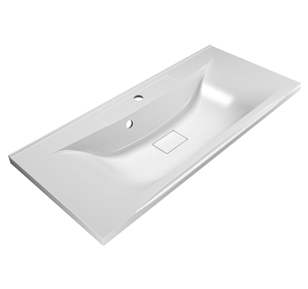 Тумба с раковиной BelBagno Marino MARINO-1000-2C-SO-BL-P 100 bianco lucido