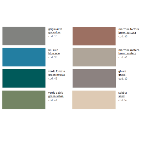 Раковина ArtCeram Cognac COL009 43;00 56х41 verde foresta