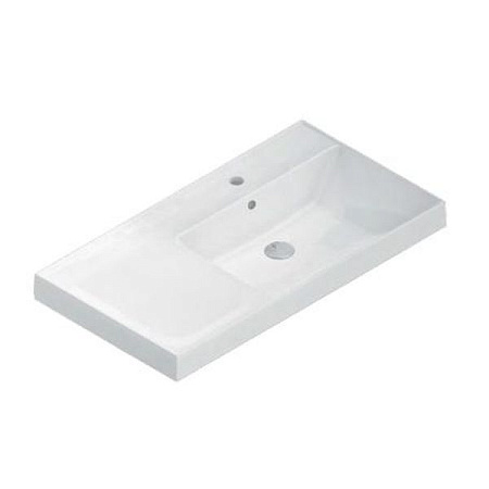 Раковина La Fenice Cubo CU.NN.90R 90 R белый