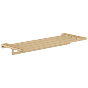 Полотенцедержатель Hansgrohe AddStoris 41751140 шлифованная бронза