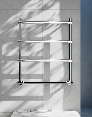 Полотенцесушитель электрический Margaroli Sole 5124704CRNB хром