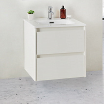 Тумба с раковиной BelBagno Kraft KRAFT 39-500/390-2C-SO-BO 50 bianco opaco