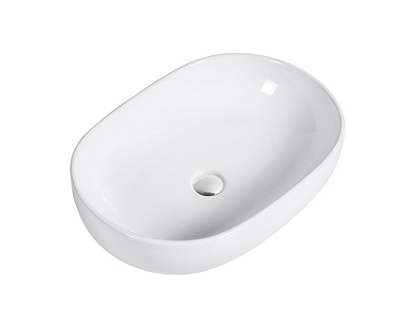 Раковина на столешницу beWash Lusso BK6040CT040 60x40x15 белый глянцевый