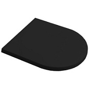 Крышка-сиденье Hatria Fusion Y9AQ02 микролифт, черный матовый