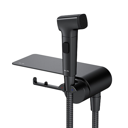 Гигиенический душ со смесителем Am.Pm Func F0H8F922 черный