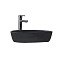 Раковина на столешницу beWash Bogen 88601070 60x40x13,5 черный матовый - фото 1