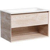 Тумба под раковину Sancos Marmi 1.0 80 MR1.080EG дуб галифакс натуральный