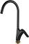 Смеситель для кухонной мойки RUSH Nevis NE1735-22black черный