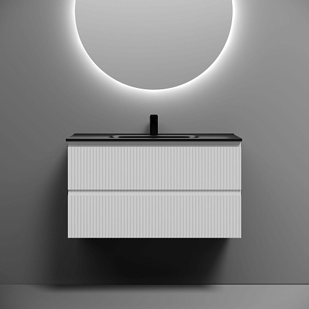 Мебель для ванной Sancos Snob R SNR90W 90 Bianco/черный