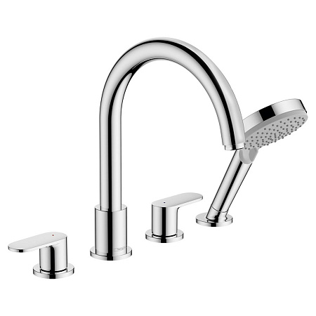 Смеситель Hansgrohe Vernis Blend 71456000 на борт ванны, хром