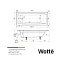 Чугунная ванна Wotte Forma 170x70 - фото 3