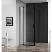Душевой уголок Cezares Slider SLIDER-AH-1-90-80/90-C-NERO